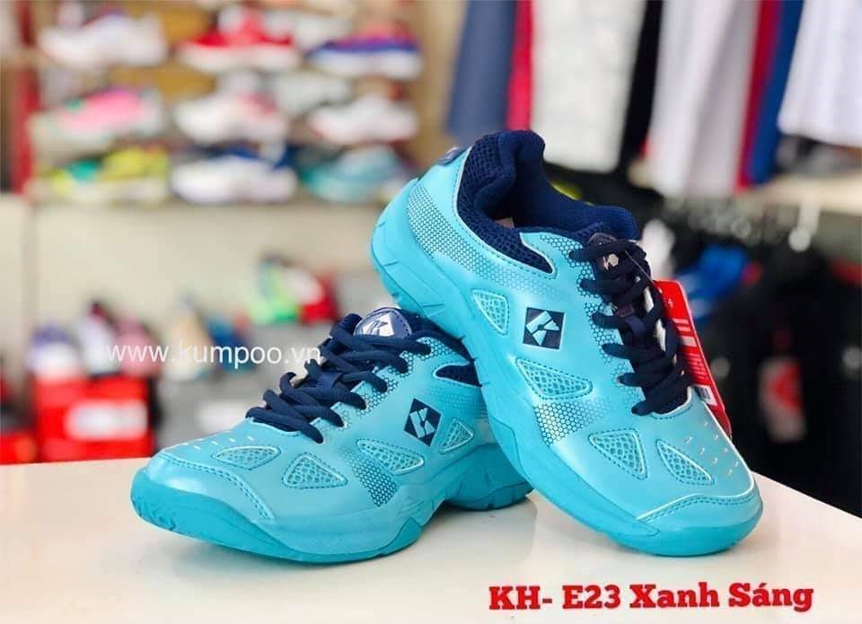Giày Cầu Lông Kumpoo KH-E23 Xanh Ngọc Chính Hãng